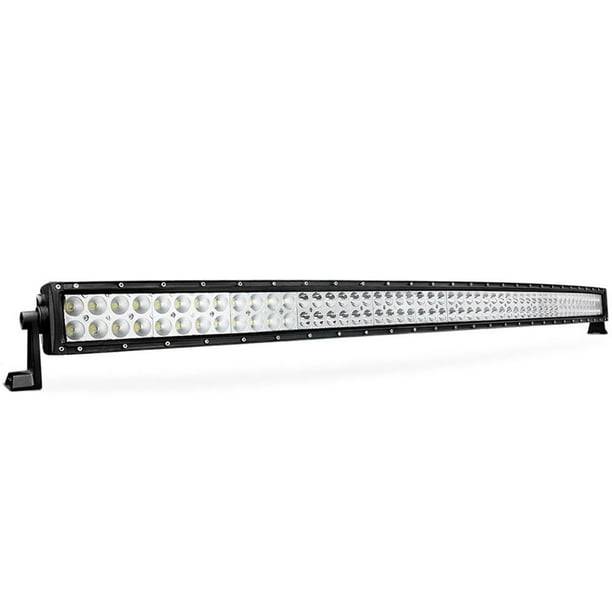 52"INCH 300W 4D CREE LED CURVED WORK LIGHT BAR FLOOD SPOT COMBO OFFROAD 50"/54"